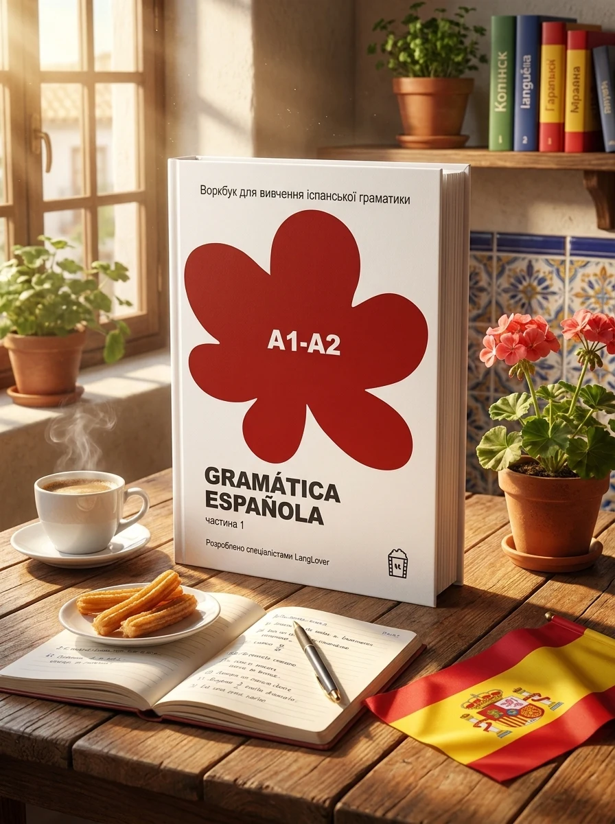 Воркбук для вивчення іспанської граматики Gramática Española А1-А2 — фото 2