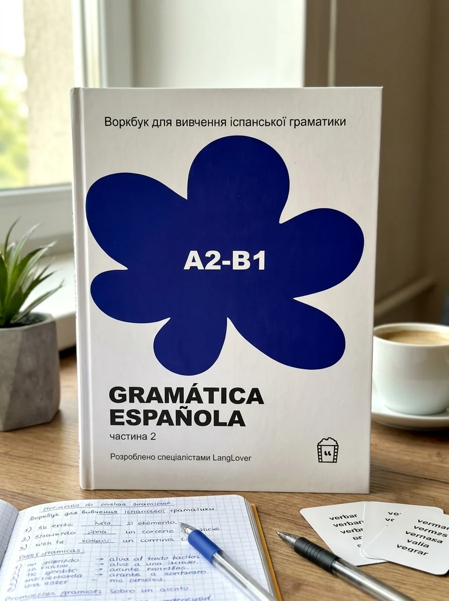 Воркбук для вивчення іспанської граматики Gramática Española А2-B1, фото 2