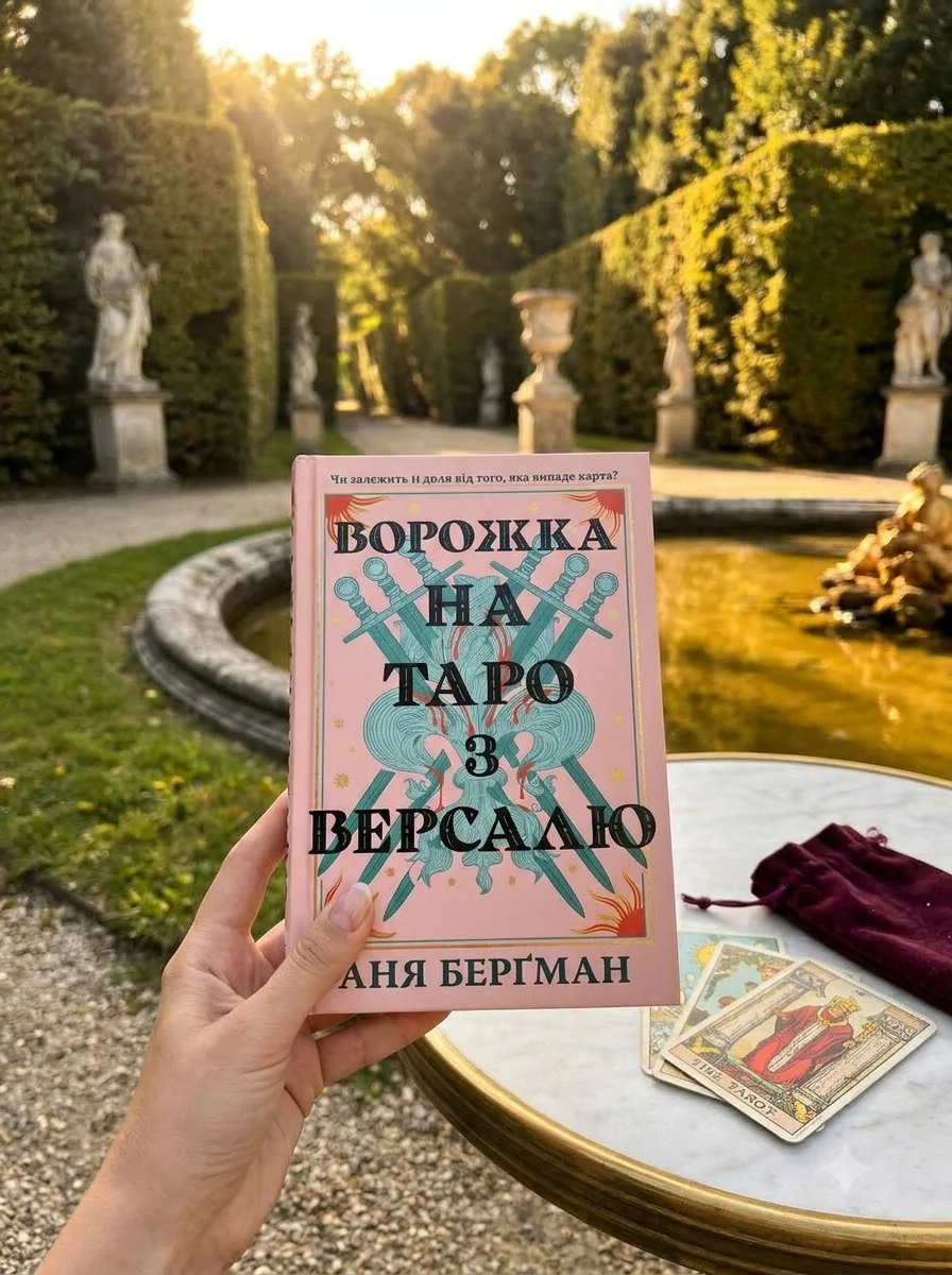 Ворожка на таро з Версалю — Аня Берґман, обкладинка