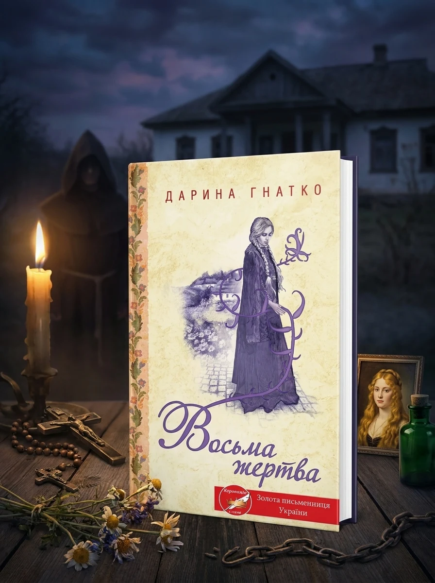 Восьма жертва — Художня література