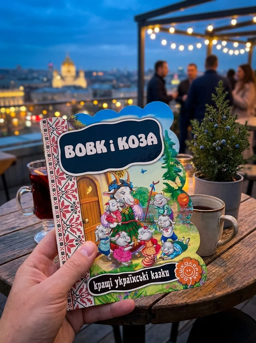 Вовк і коза — Казки