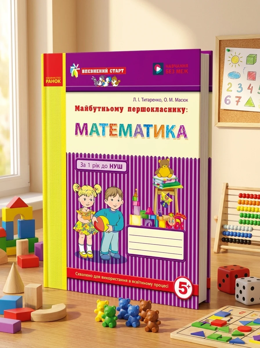 Впевнений старт. Майбутньому першокласнику: Математика