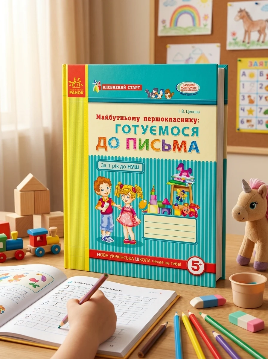 Впевнений старт. Робочий зошит. Майбутньому першокласнику. Готуємося до письма