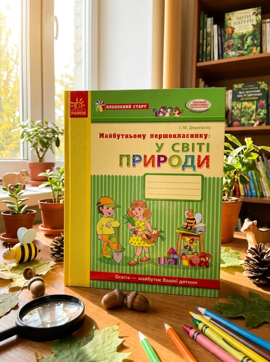 Впевнений старт. Робочий зошит. Майбутньому першокласнику. У світі природи — Дитяча література