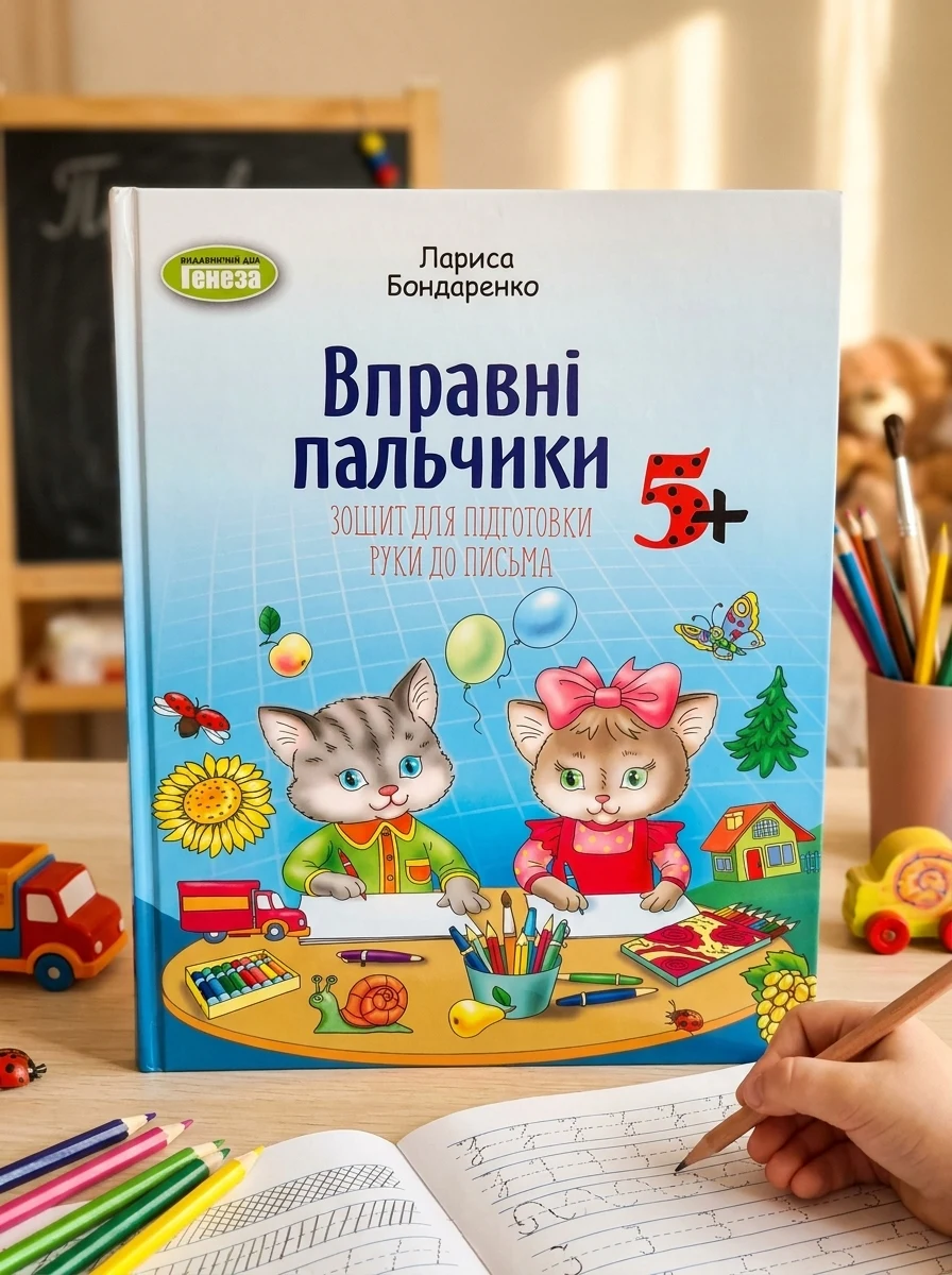 Вправні пальчики. Зошит для підготовки руки до письма — Дім, сім'я, релігія