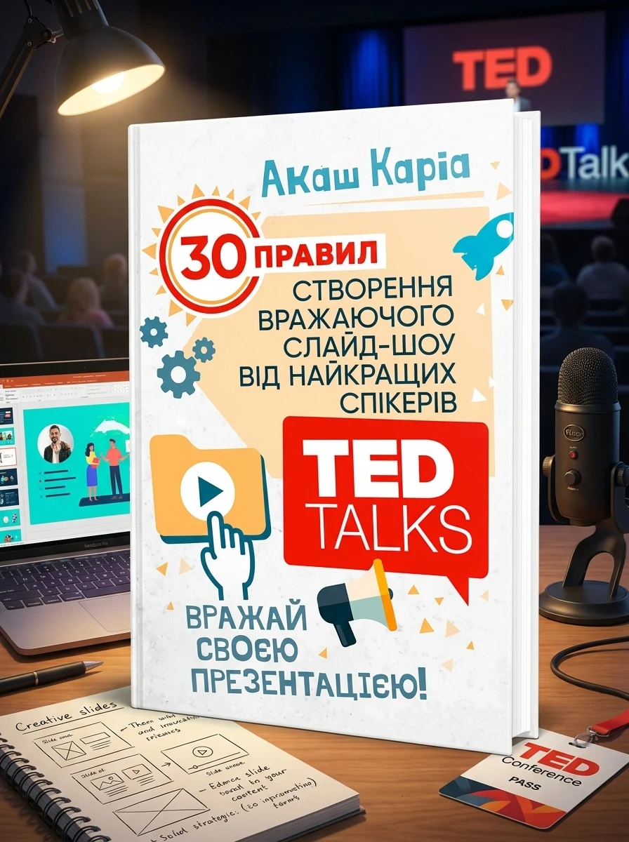 Вражай своєю презентацією. 30 правил створення вражаючого слайд-шоу від найкращих спікерів TED Talk — фото 2