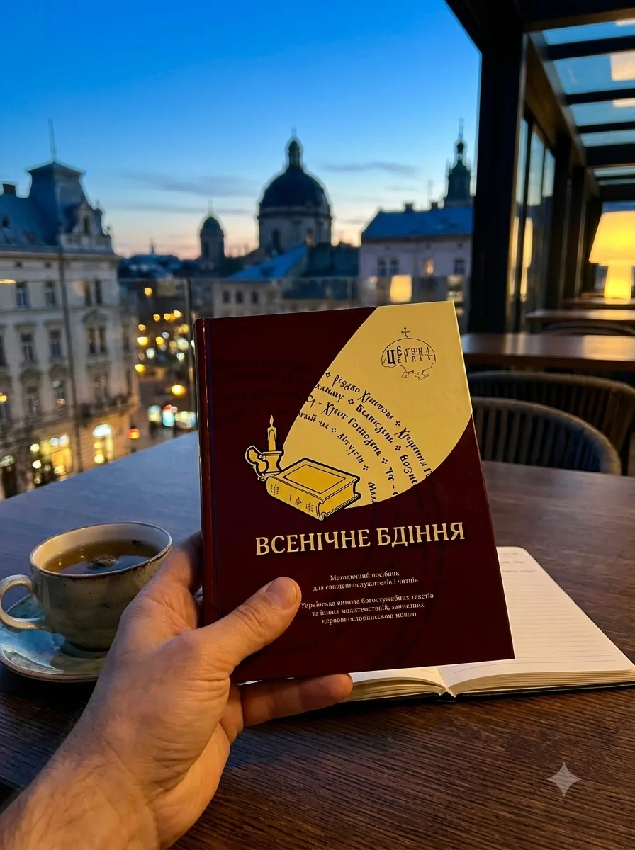 Всенічне бдіння, обкладинка