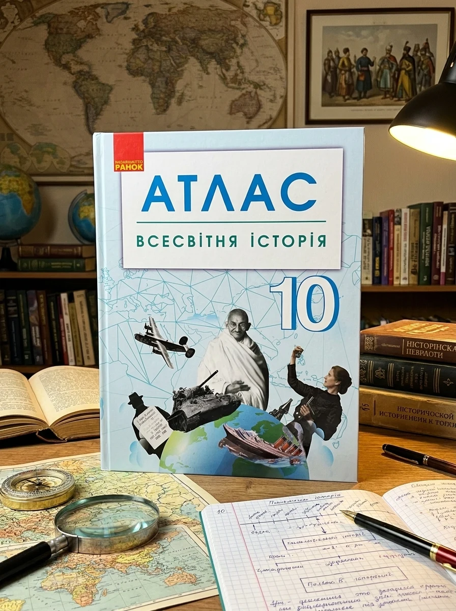 Всесвітня історія. 10 клас. Атлас — Історія та публіцистика