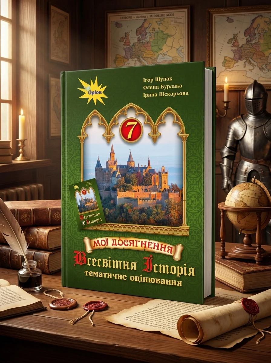 Всесвітня історія. 7 клас. Мої досягнення. Тематичне оцінювання — Ігор Щупак, фото 2