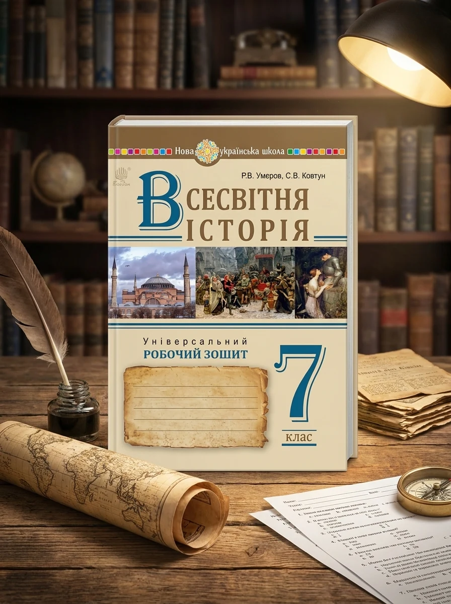 Всесвітня історія. 7 клас. Універсальний робочий зошит — Дитяча література