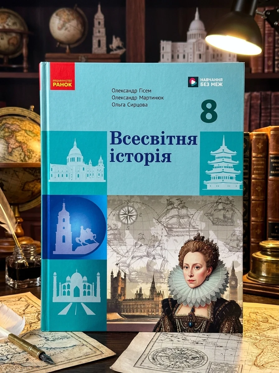 Всесвітня історія. 8 клас. Підручник — Історія та публіцистика