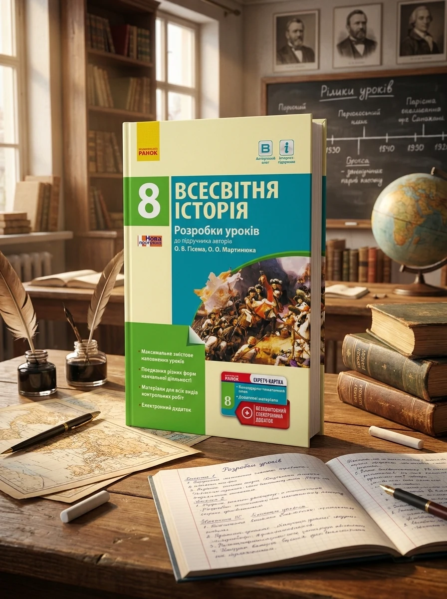 Всесвітня історія. 8 клас. Розробки уроків — Історія та публіцистика