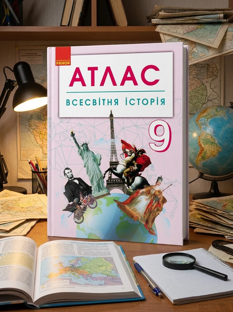 Всесвітня історія. 9 клас. Атлас — Історія та публіцистика