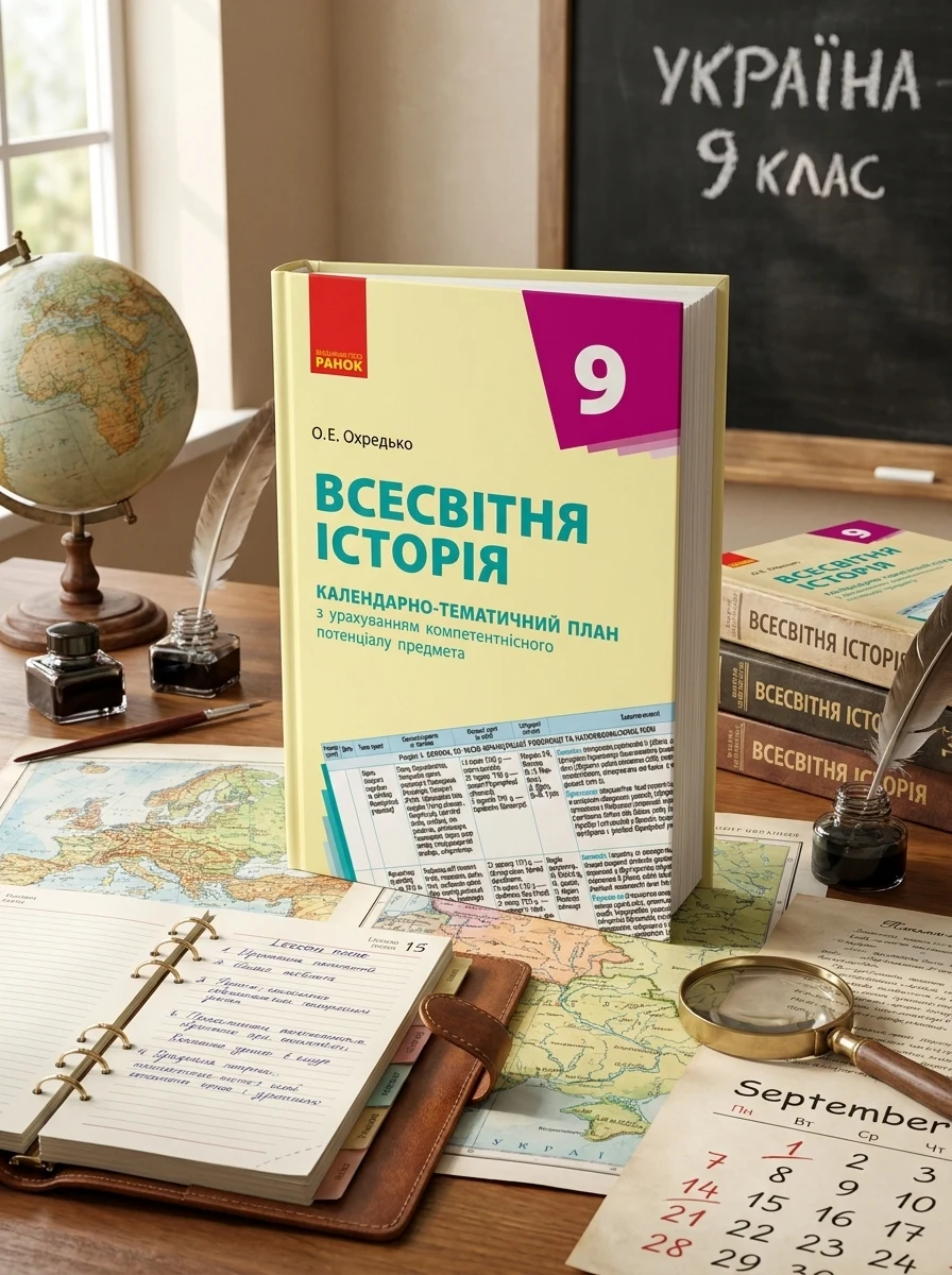Всесвітня історія. 9 клас. Календарно-тематичний план — Історія та публіцистика