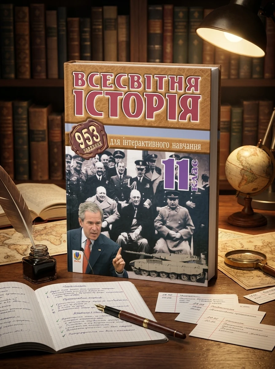 Всесвітня історія. 953 завдань для інтерактивного навчання. 11 клас