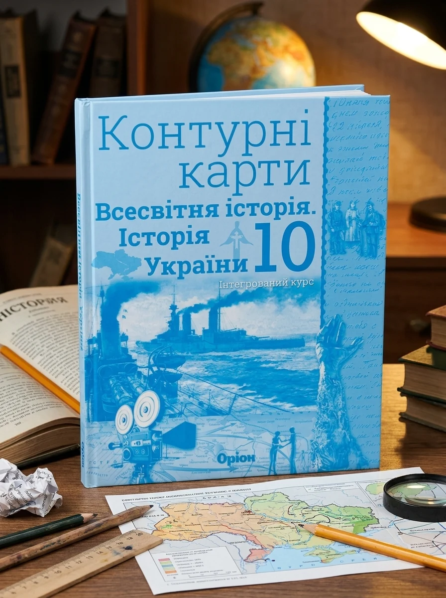 Всесвітня історія. Історія України 10 клас. Контурні карти — фото 2