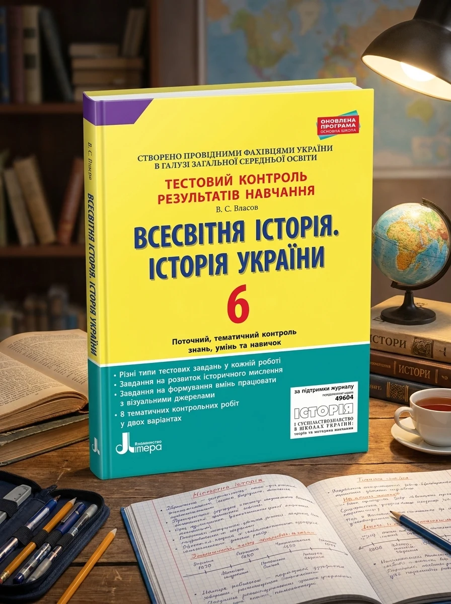 Всесвітня історія. Історія України. 6 клас. Тестовий контроль результатів навчання — Вивчення мов