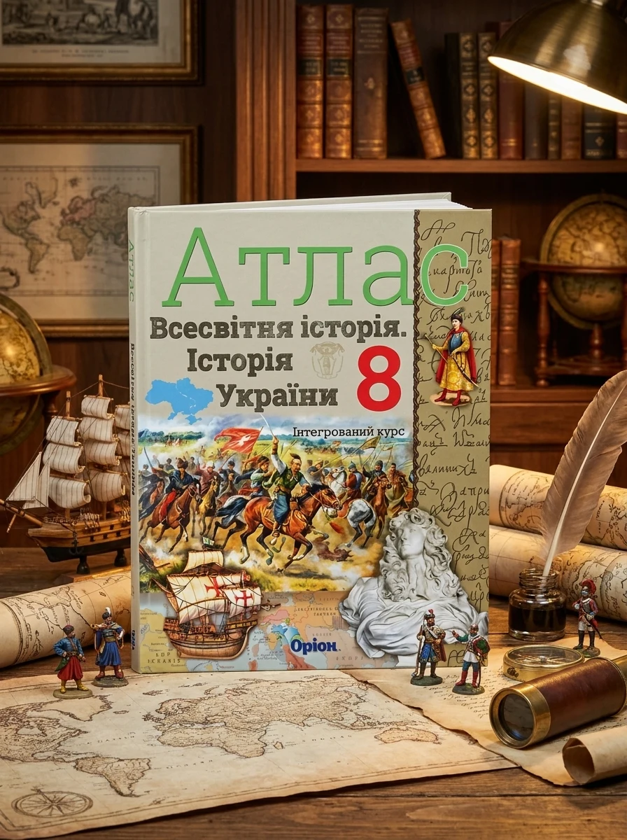 Всесвітня історія. Історія України 8 клас. Атлас — Історія та публіцистика