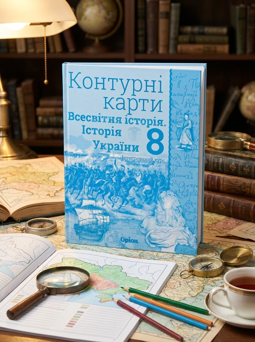 Всесвітня історія. Історія України 8 клас. Контурні карти — Історія та публіцистика