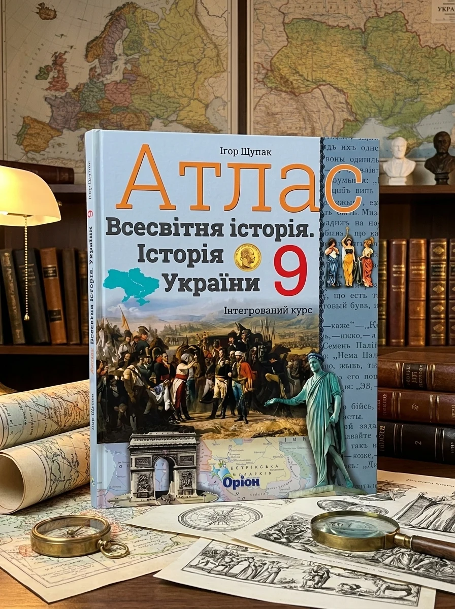 Всесвітня історія. Історія України 9 клас. Атлас — Історія та публіцистика