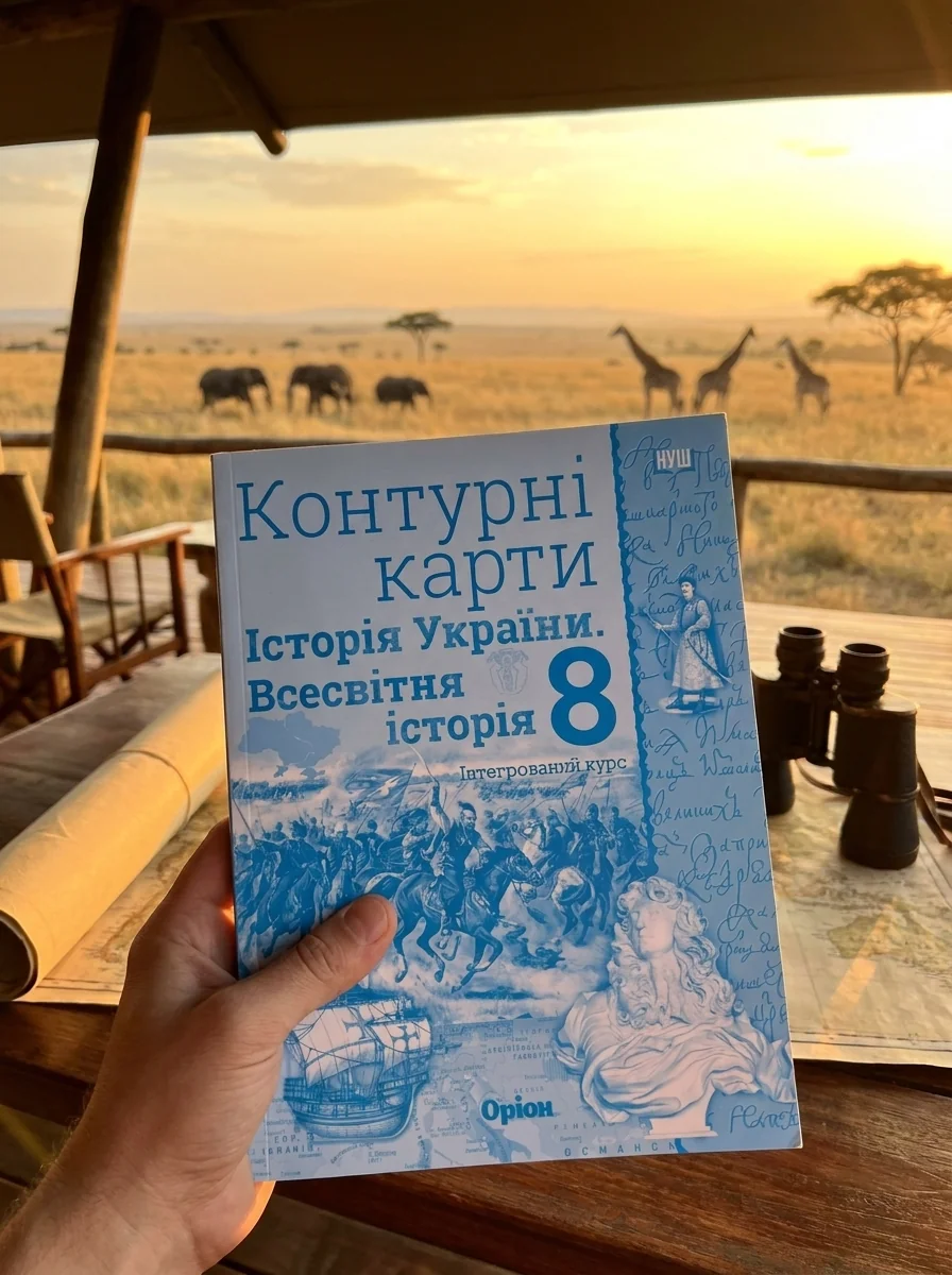 Всесвітня історія. Історія України (інтегрований курс) 8 клас. Контурні карти — Історія та публіцистика