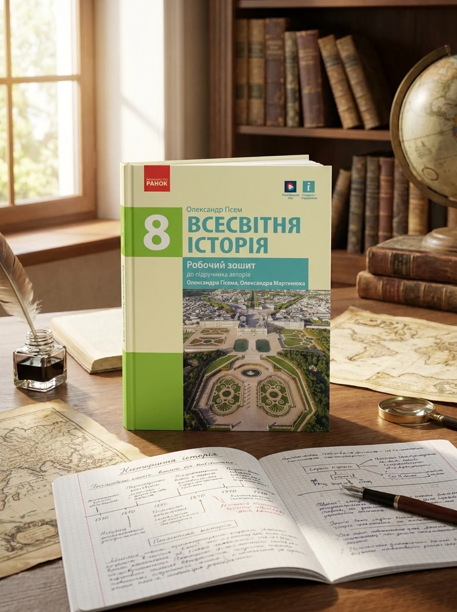 Всесвітня історія. Робочий зошит до підручника О.В. Гісема, О.О. Мартинюка. 8 клас — Вивчення мов