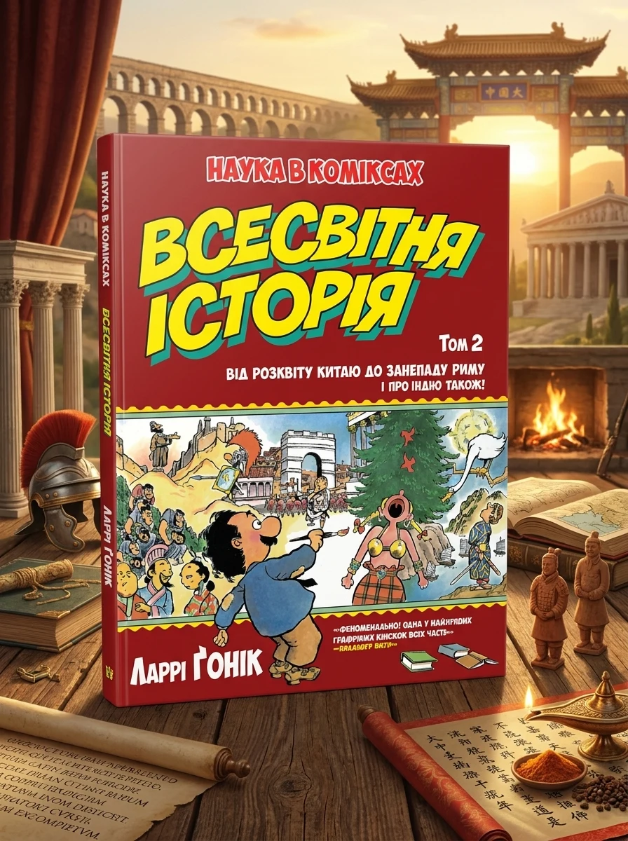 Всесвітня історія. Том 2. Від розквіту Китаю до занепаду Риму. І про Індію також! — Історія та публіцистика