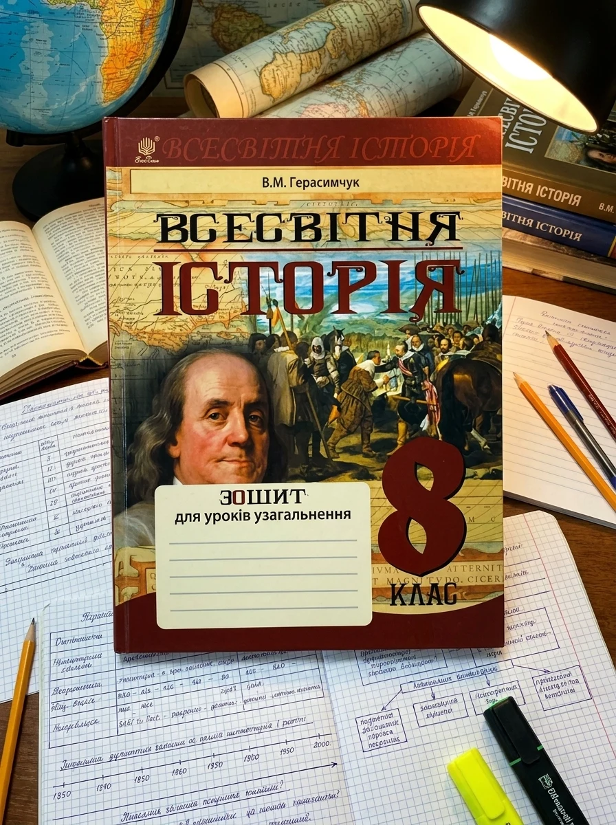 Всесвітня історія. Зошит для уроків узагальнення. 8 клас — Історія та публіцистика
