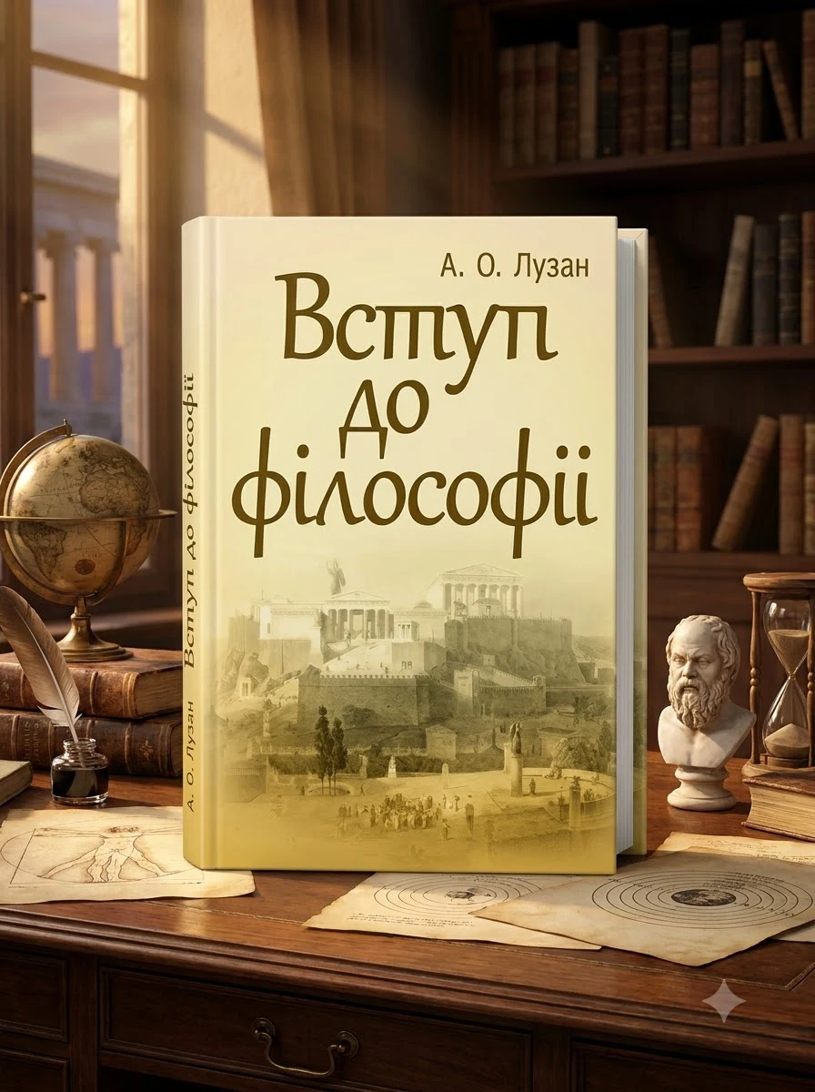 Вступ до філософії. Лузан А.О. — Лузан А. О., обкладинка