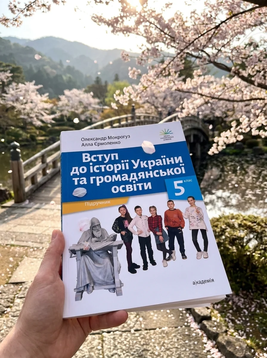 Вступ до історії України та громадянської освіти. 5 клас — Олександр Мокрогуз, обкладинка