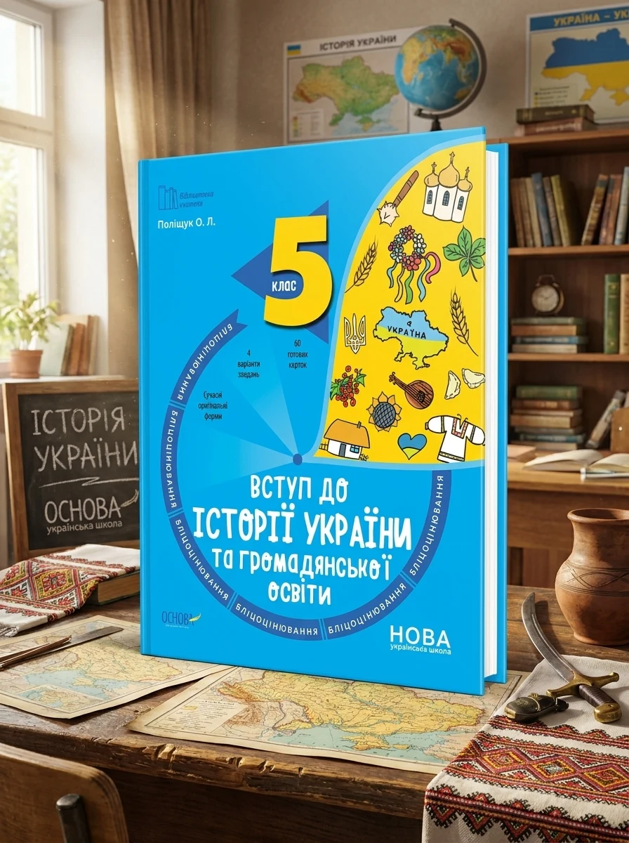 Вступ до історії України та громадянської освіти. 5 клас. Бліцоцінювання — фото 2