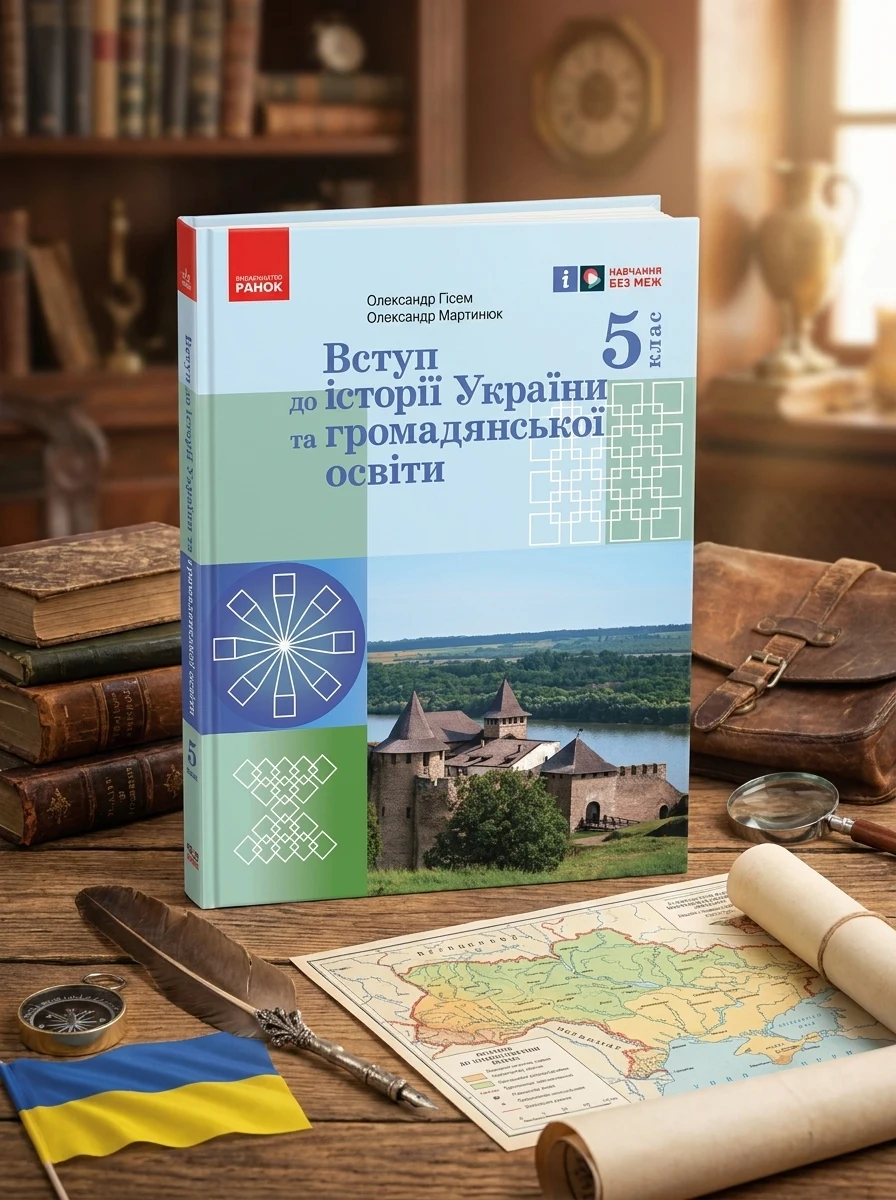 Вступ до історії України та громадянської освіти. 5 клас. Підручник — Дитяча література