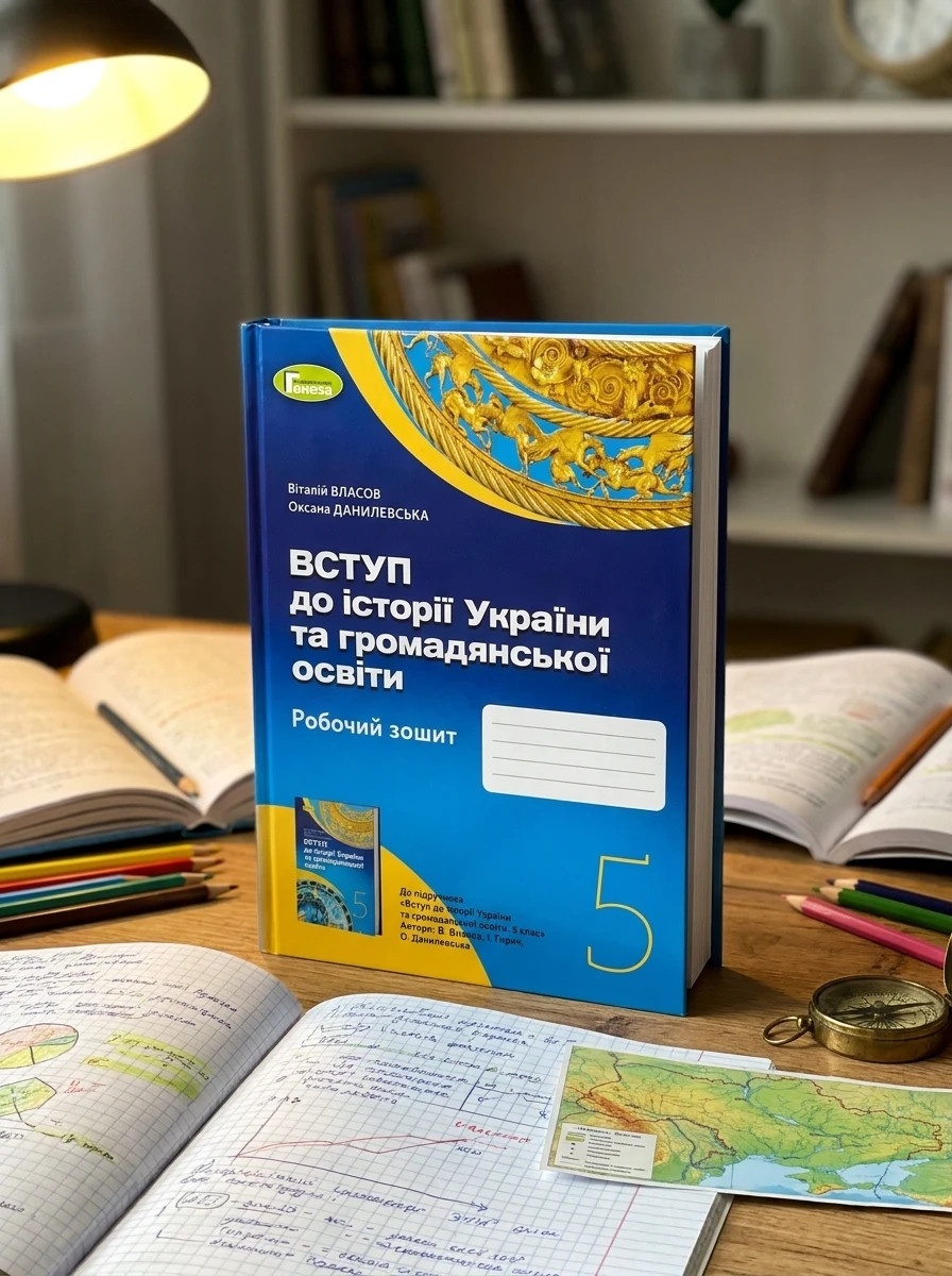 Вступ до Історії України та громадянської освіти 5 клас. Робочий зошит — Дитяча література