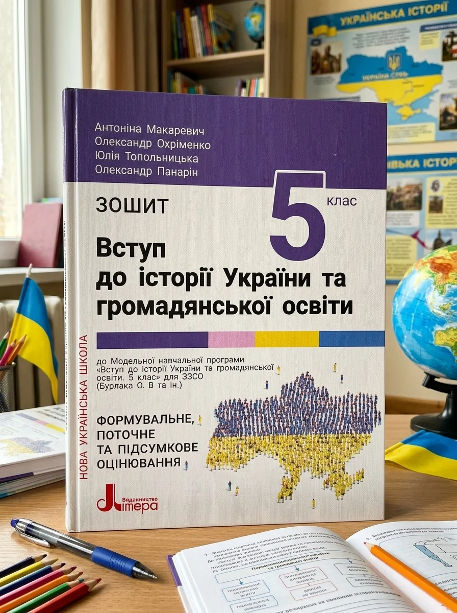 Вступ до історії України та громадянської освіти. 5 клас. Зошит — Історія та публіцистика