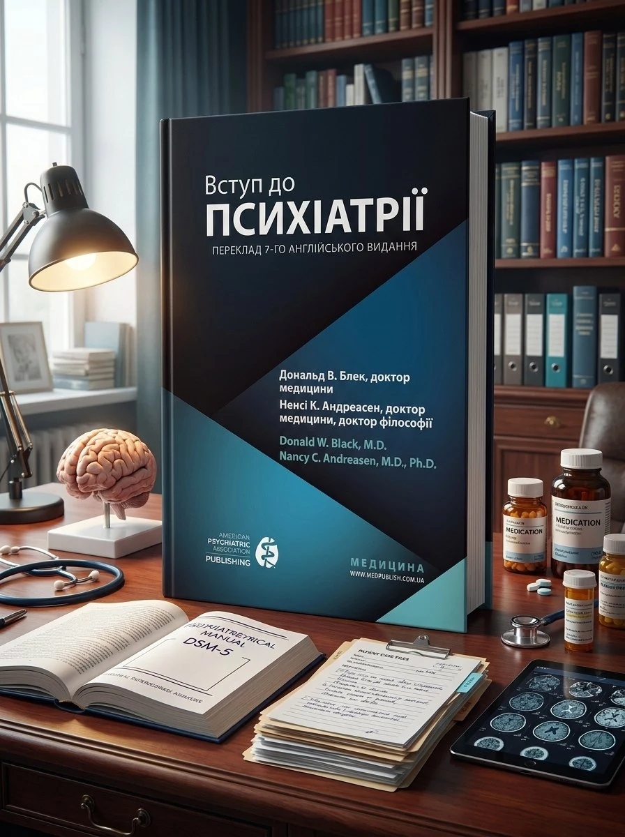 Вступ до психіатрії: 7-е видання — Дональд В Блек, обкладинка