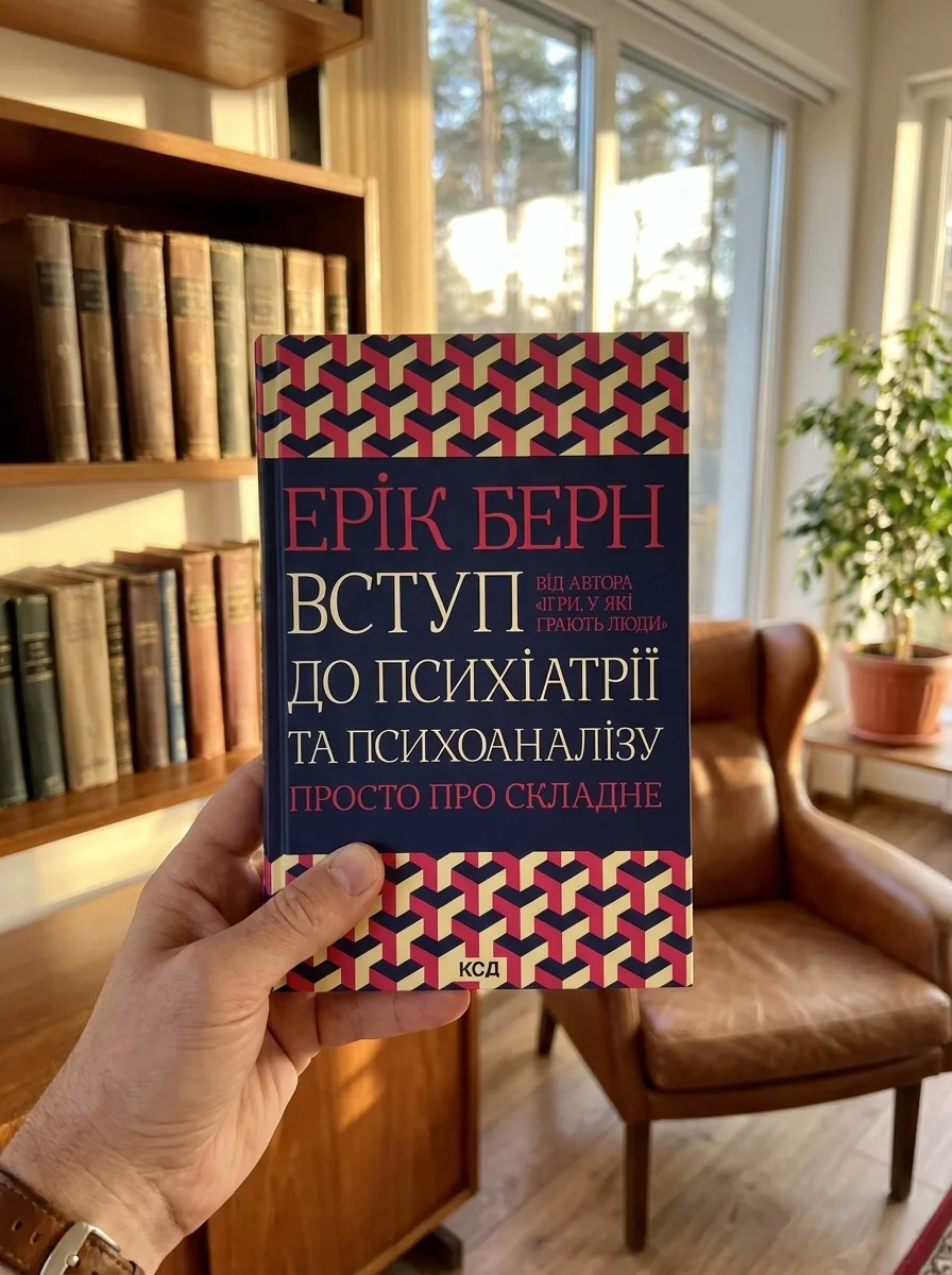 Вступ до психіатрії та психоаналізу. Просто про складне — Берн Ерік, обкладинка