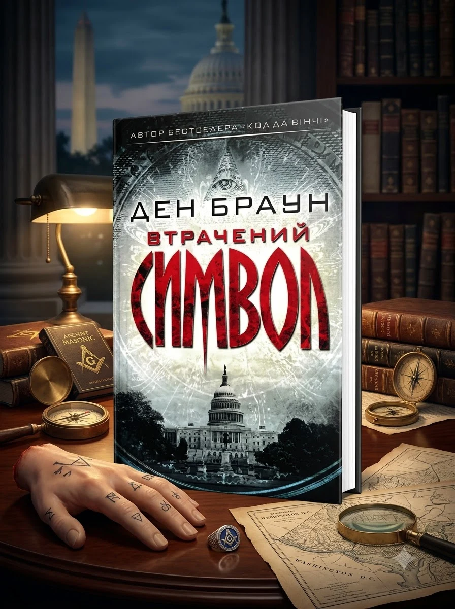 Втрачений символ — Художня література