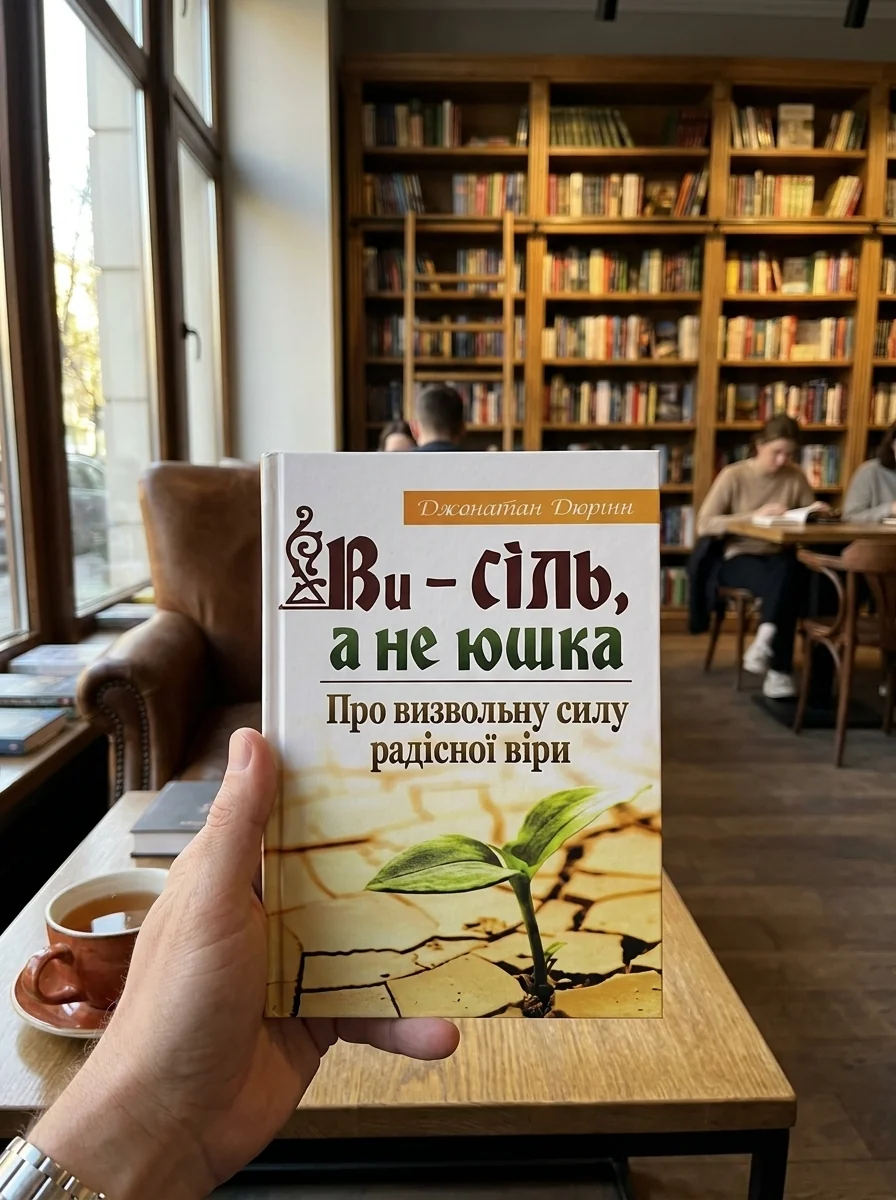 Ви - сіль, а не юшка — Джонатан Дюрінг, обкладинка
