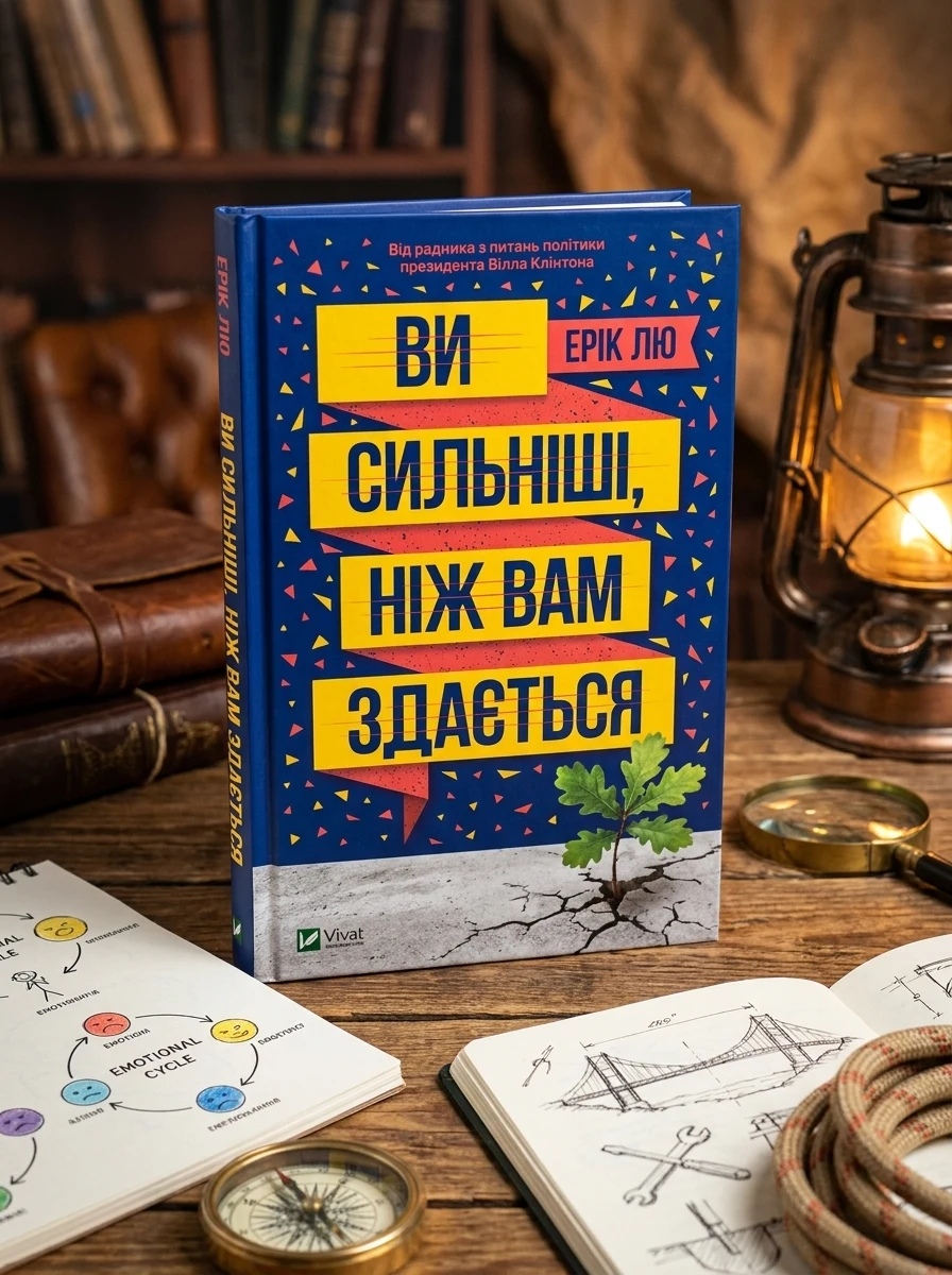 Ви сильніші ніж вам здається — Ерік Лю, обкладинка
