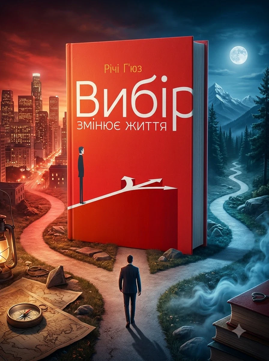 Вибір змінює життя — Річі Гʼюз, обкладинка