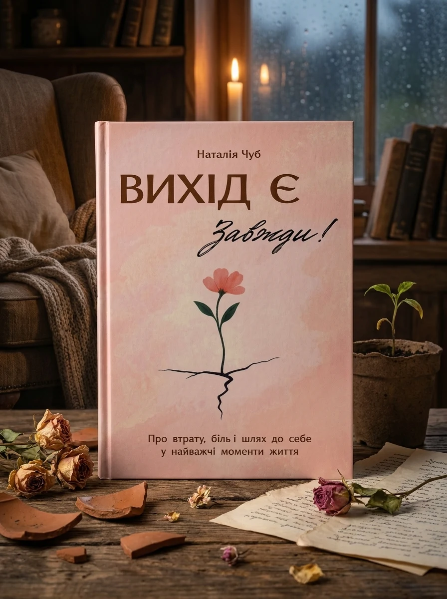 Вихід є! Завжди! Про втрату, біль і шлях до себе у найважчі моменти життя