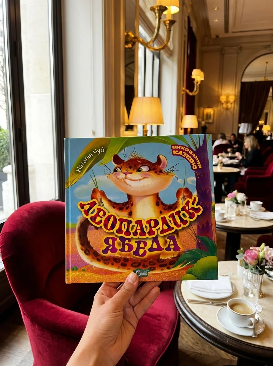 Виховання казкою. Леопардик ябеда — Розвивальні книги