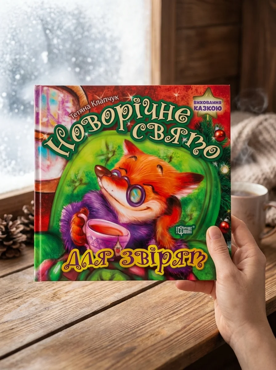 Виховання казкою. Новорічне свято для звірят | купити книгу онлайн
