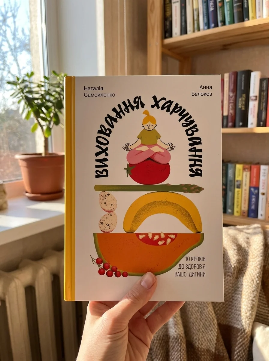 Виховання харчування: 10 кроків до здоров’я вашої дитини | купити книгу онлайн