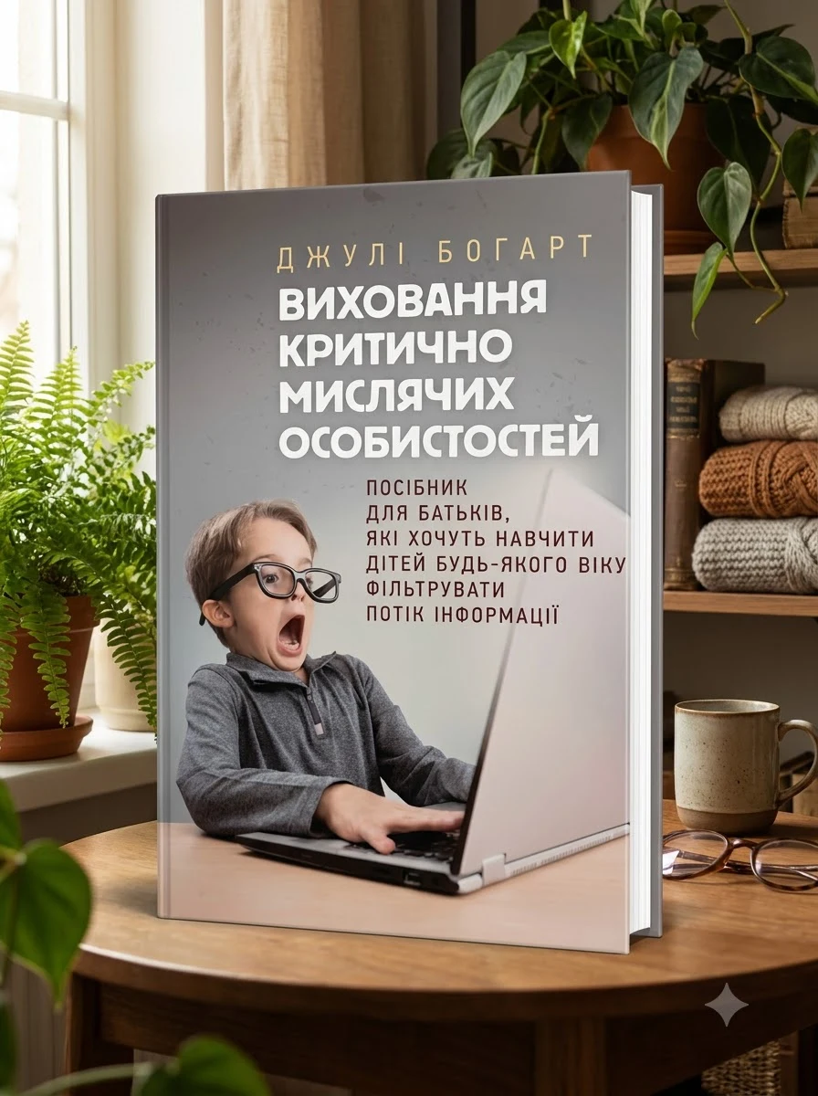 Виховання критично мислячих особистостей — Джулі Богарт, обкладинка