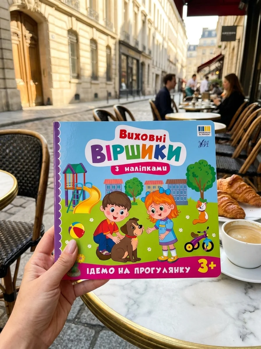 Виховні віршики з наліпками. Ідемо на прогулянку — фото 2