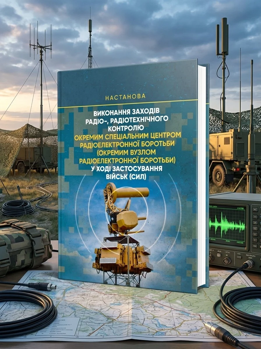 Виконання заходів радіо-, радіотехнічного контролю окремим спеціальним центром радіоелектронної боротьби (окремим вузлом радіоелектронної боротьби) у, фото 3
