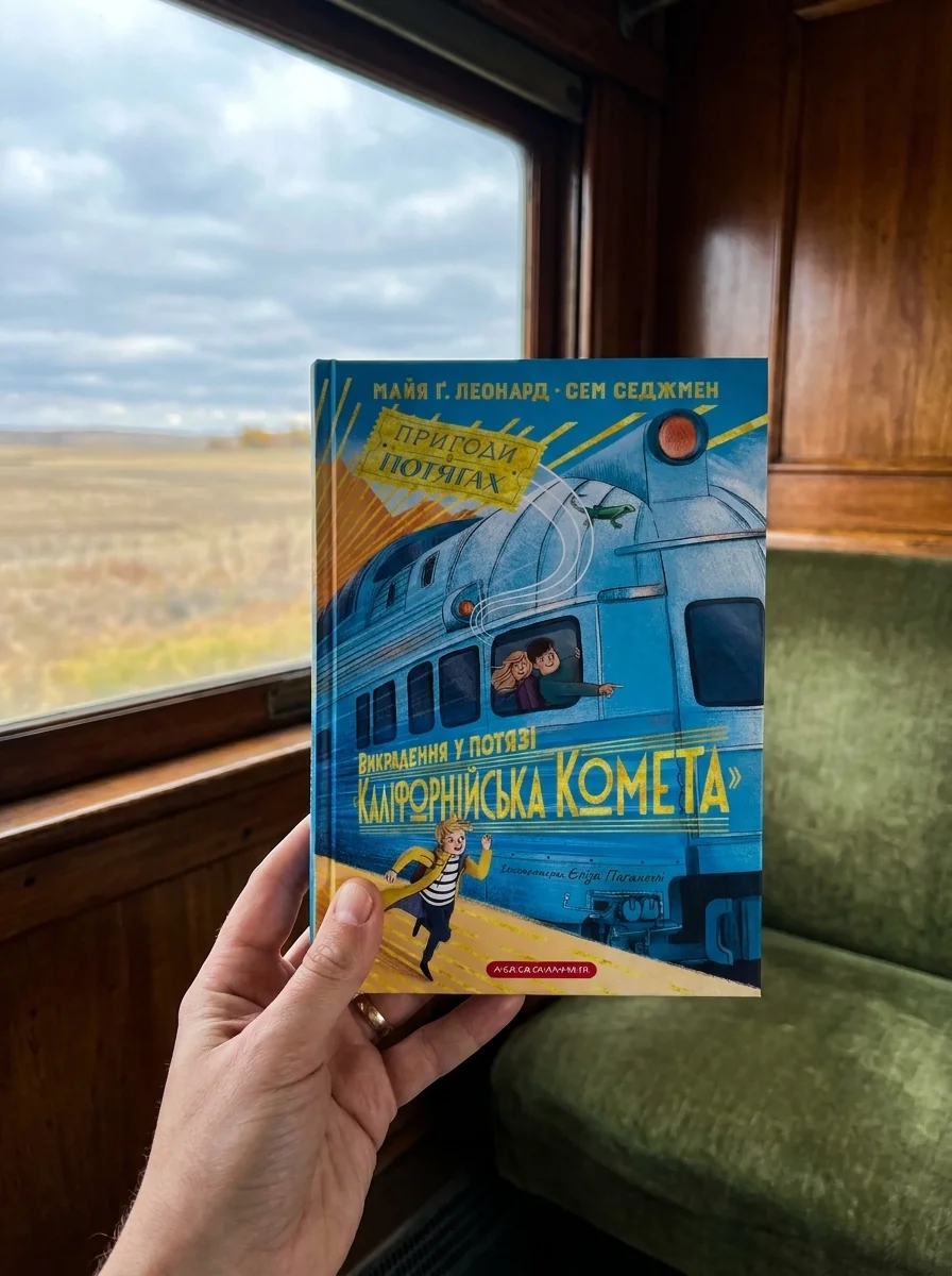 Викрадення у потязі "Каліфорнійська Комета" — Фантастика та фентезі