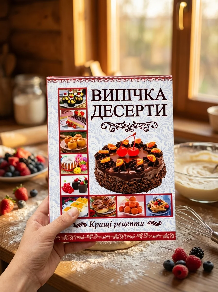 Випічка. Десерти — Карпенко Юлія., обкладинка