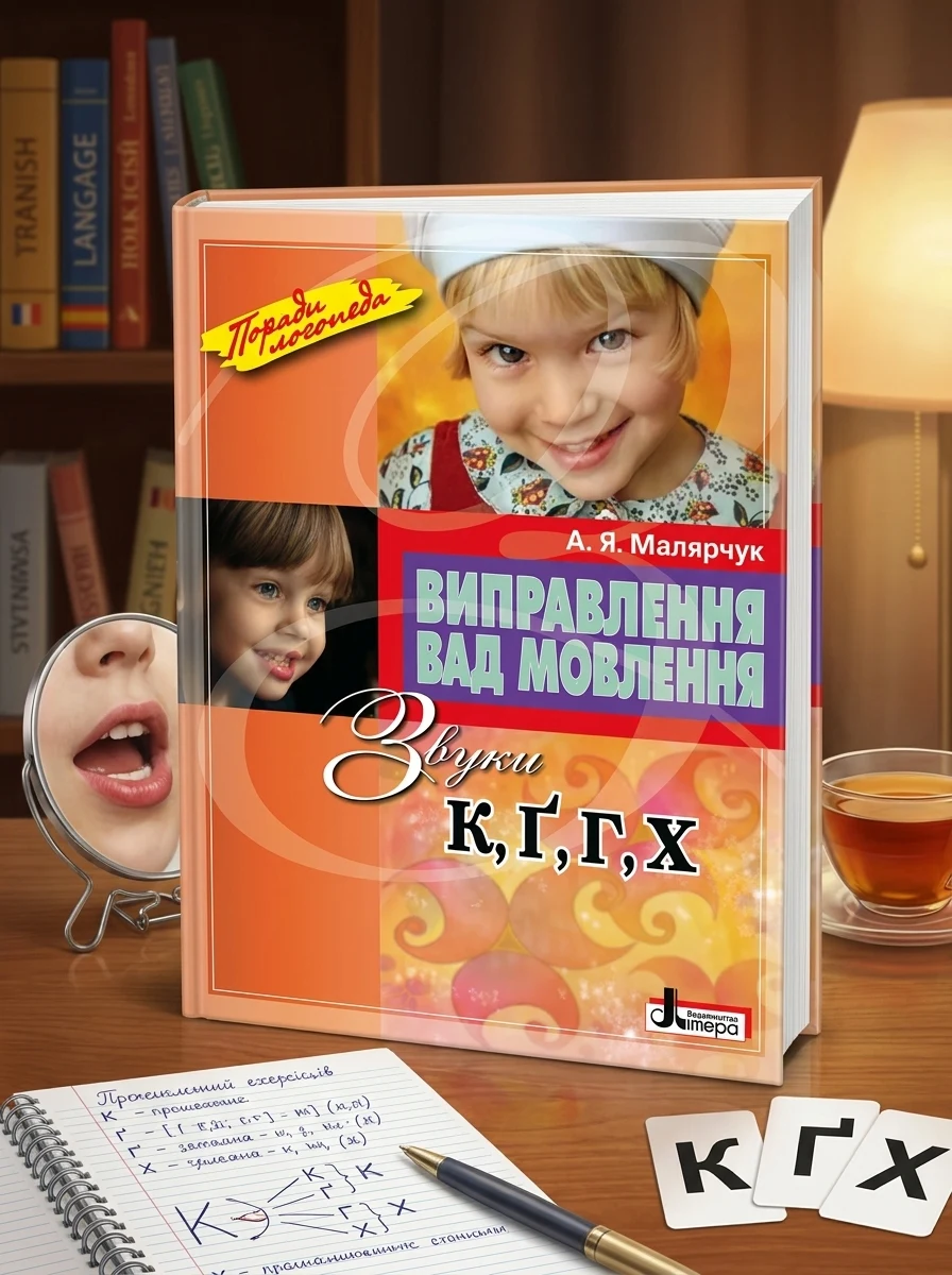Виправлення вад мовлення. Звуки К, Ґ, Г, Х — фото 2